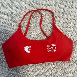 Kill Crew Wolf Low Sports Bra